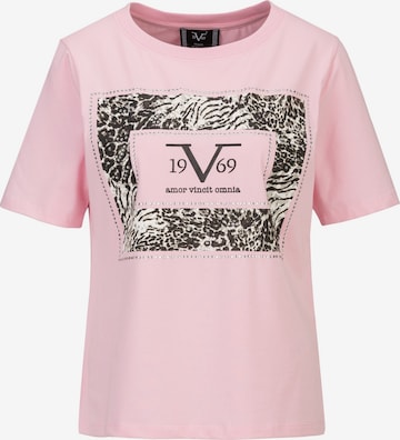 19V69 ITALIA Shirt 'Bellara' in Roze: voorkant