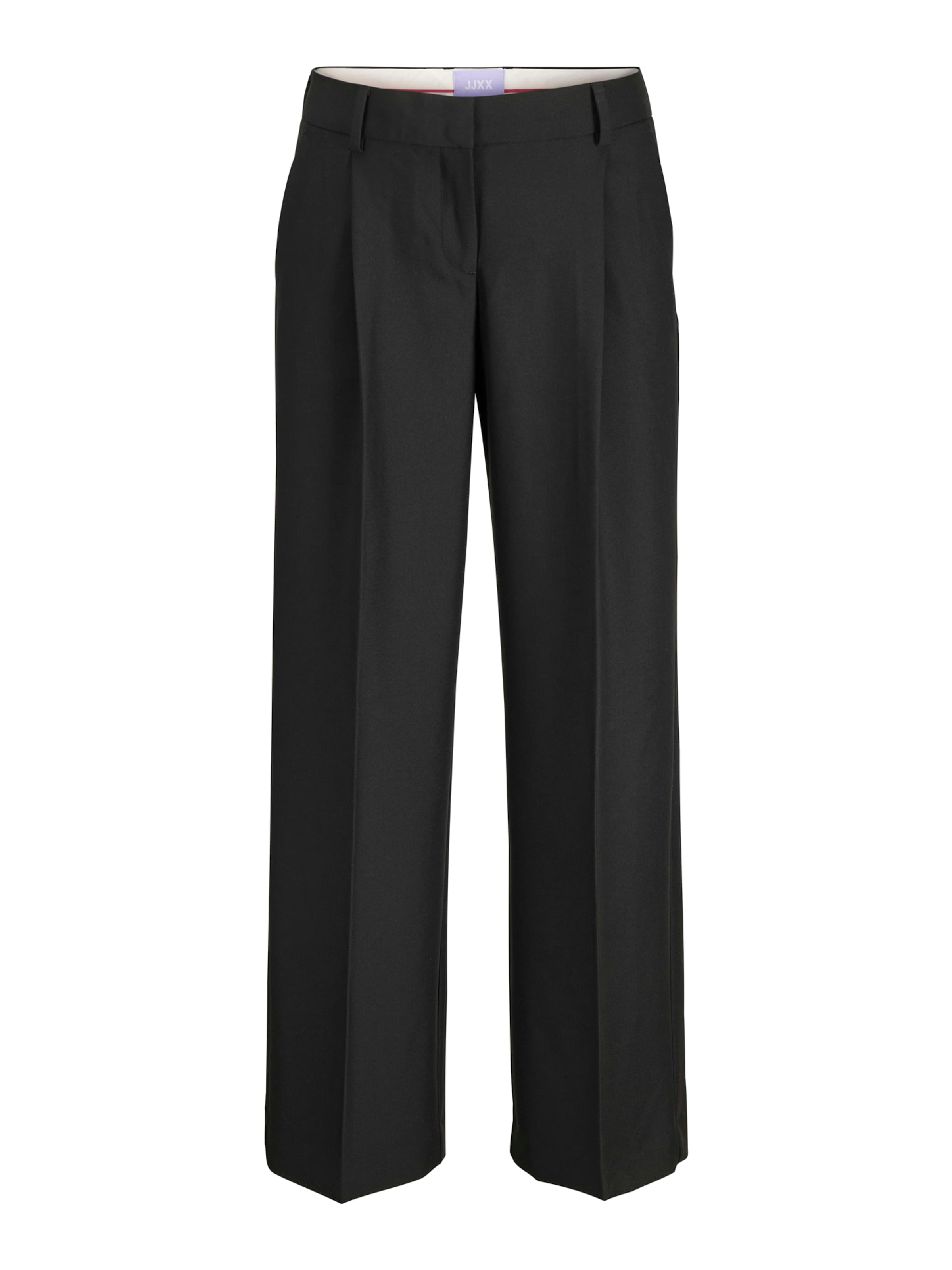JJXX Широкий Брюки со складками 'JXNAOMI ELLIS' в Черный: спереди