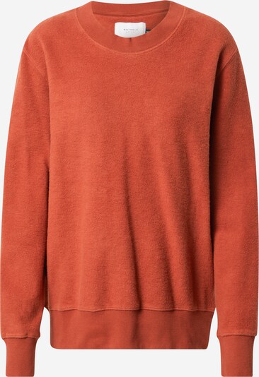 Rotholz Sweatshirt in rostrot, Produktansicht