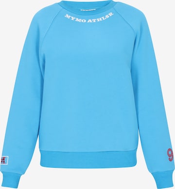 myMo ATHLSR Sweatshirt in Blauw: voorkant