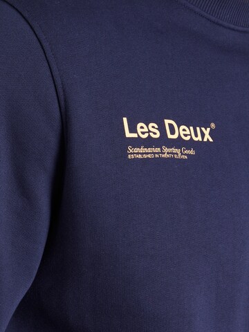 Les Deux Sweatshirt 'Brody Sweatshirt 2.0' i blå