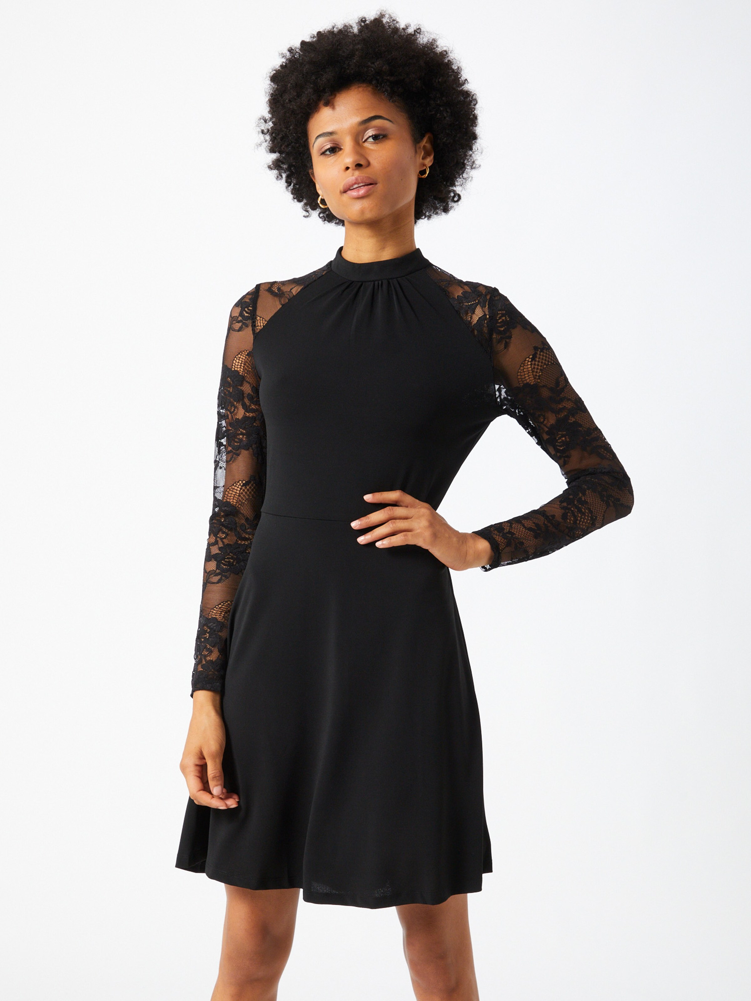 Frauen Kleider VILA Kleid in Schwarz - CO91306 Frauen Kleider VILA Kleid in Schwarz - CO91306