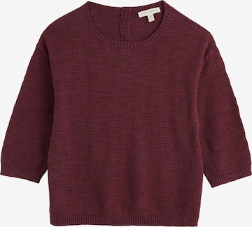 Pullover 'Knavock' di Seasalt Cornwall in rosso: frontale