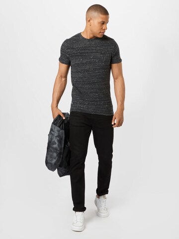 Superdry Tapered Shirt in Grijs