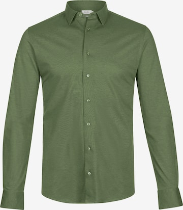 Shiwi - Ajuste estrecho Camisa 'Pablo' en verde: frente