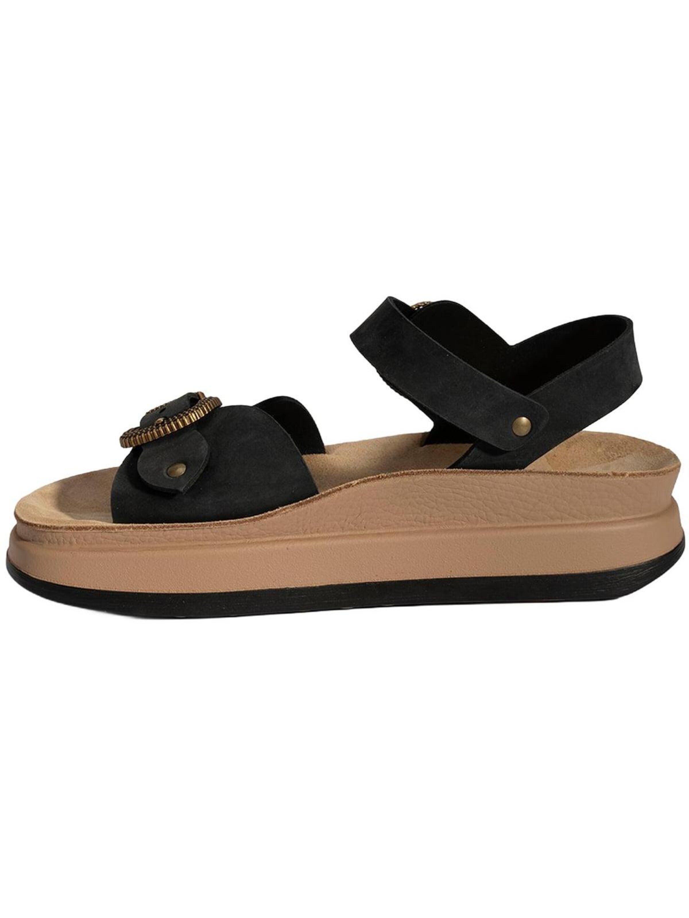Desa Sandale 'Keilsandalen'‌‌‌‌‌‌‌‌ in Schwarz