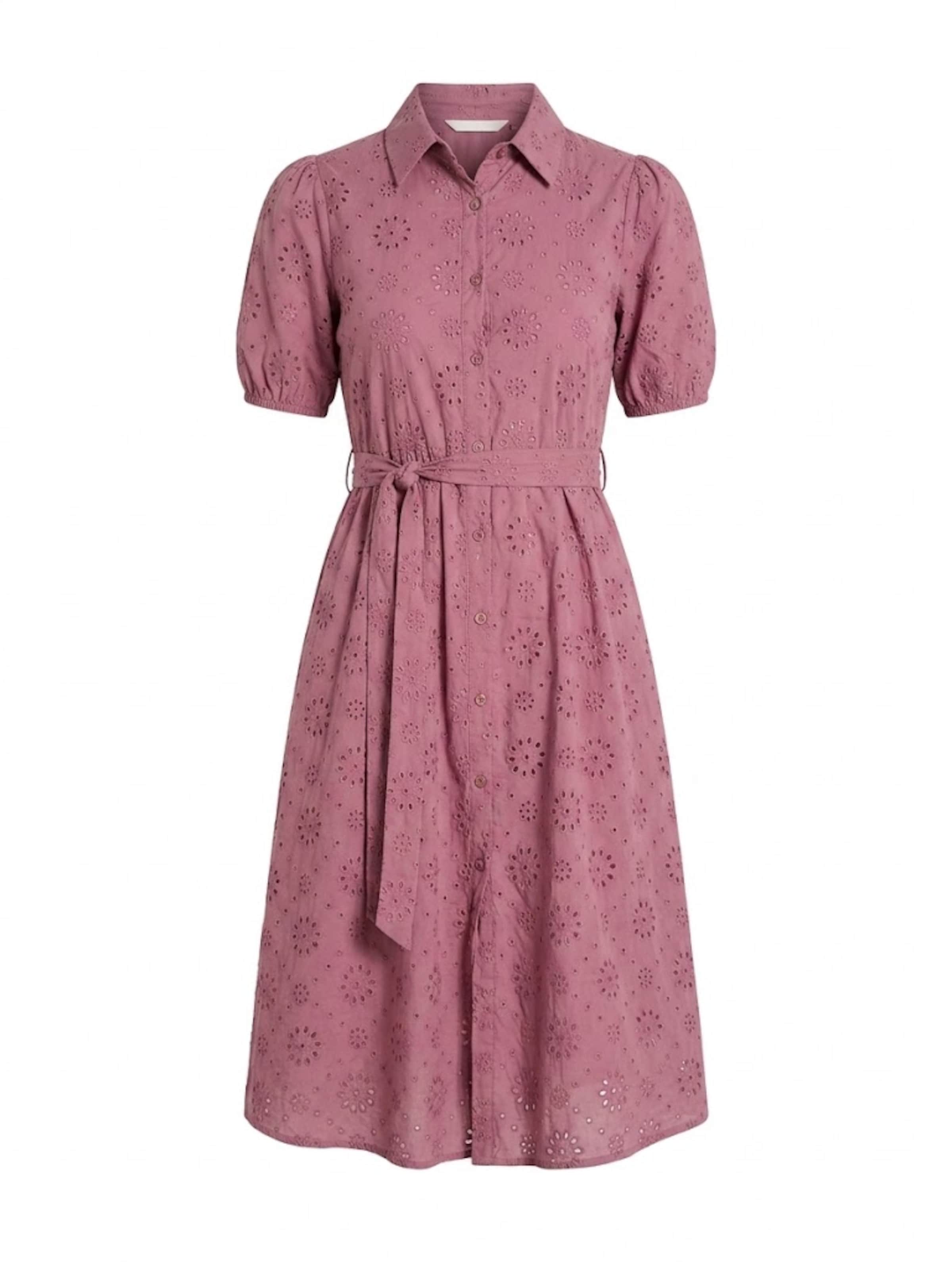 Apricot Kleid in Rot: Vorderseite