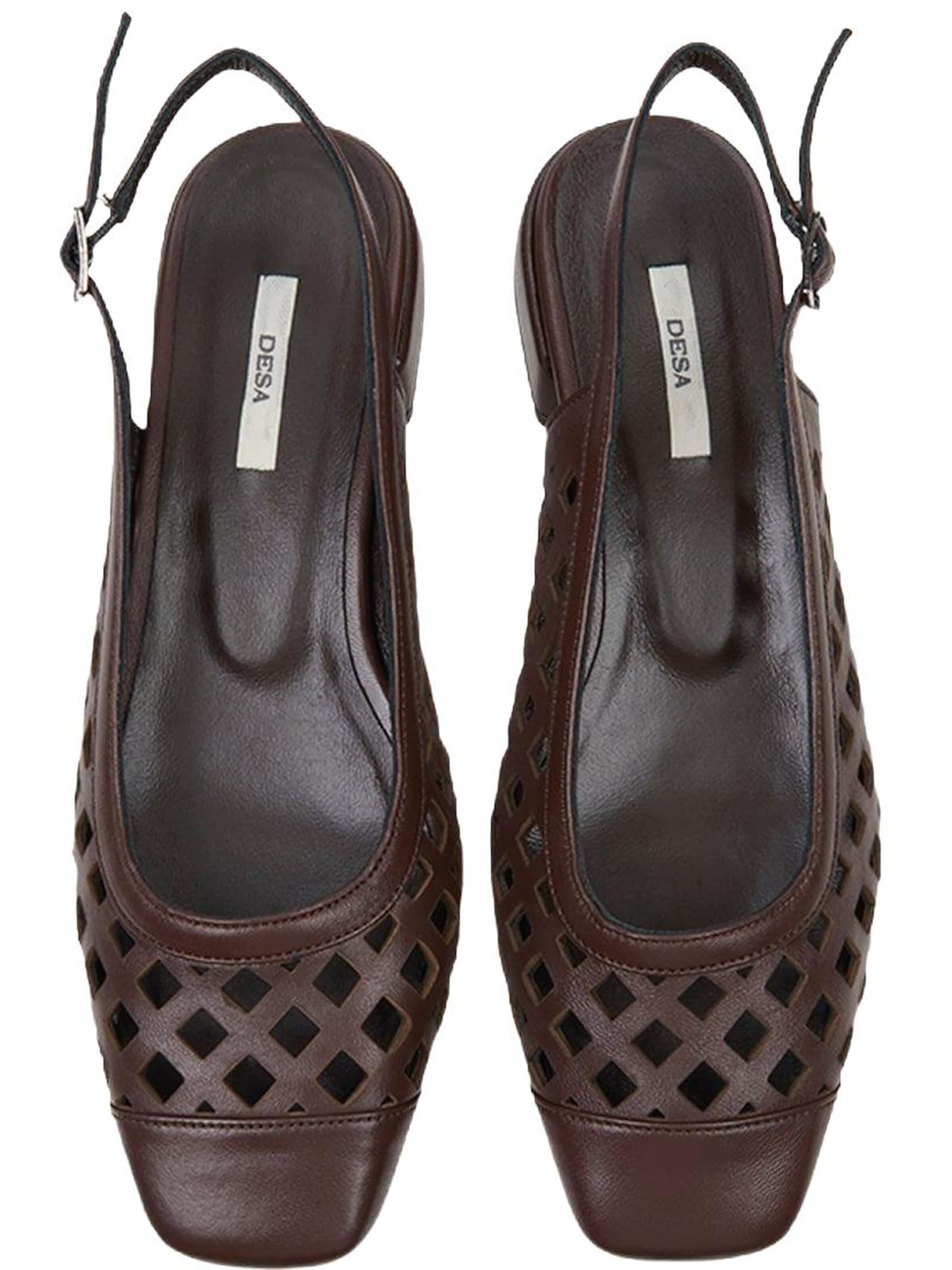 Desa Slingback pumps 'Ballerinen' in Brown