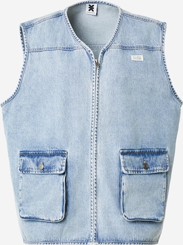 mėlyna Karo Kauer Liemenė: priekis