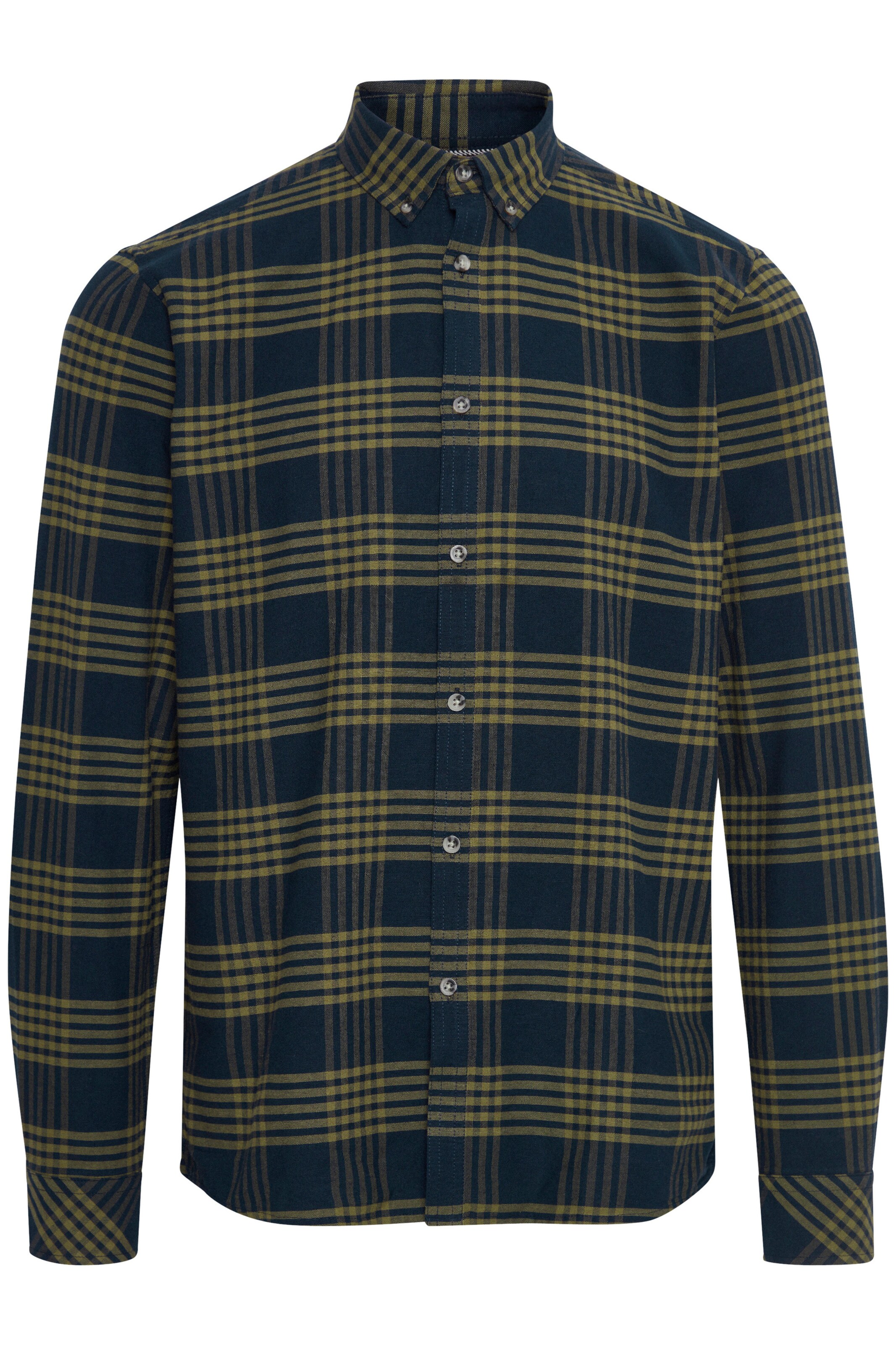 11 Project Regular Fit Hemd in Blau: Vorderseite