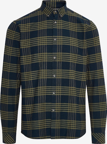 11 Project Hemd in Blau: Vorderseite