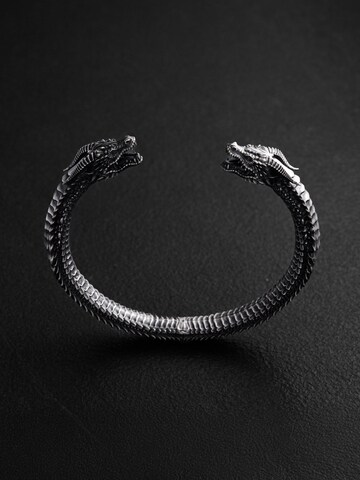Braccialetto 'KAMPF DER DRACHEN' di REYTEL in argento