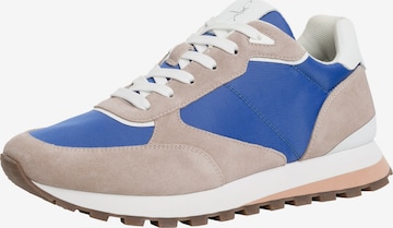 MARCO TOZZI Sneakers laag in Beige: voorkant