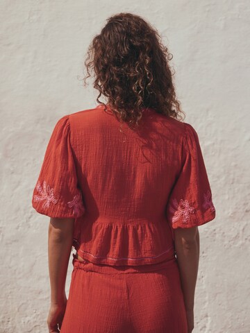 Next Bluse in Rot