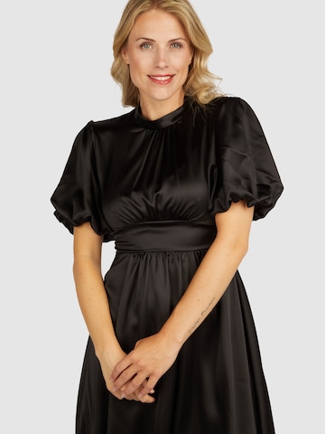 Robe de cocktail KLEO en noir