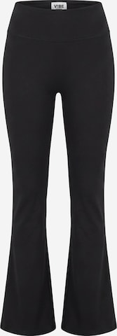 V!BE STUD!OS Skinny Legíny – černá: přední strana