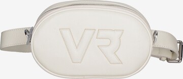 Borsa a tracolla 'Borsa a Tracolla Donna Pelle Dollaro con Zip Virginia Rhinè' di Virginia Rhinè in bianco: frontale
