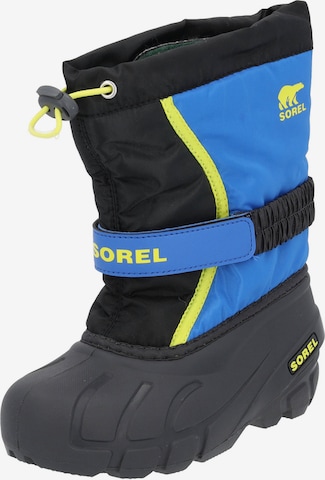 SOREL Snowboots 'Youth Flurry NC 1965 M' in Schwarz: predná strana