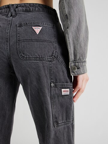 GUESS Originals Обычный Джинсы-карго 'GO KIT' в Черный