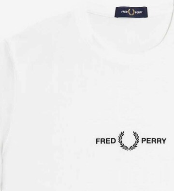 Fred Perry Shirt in Wit: voorkant