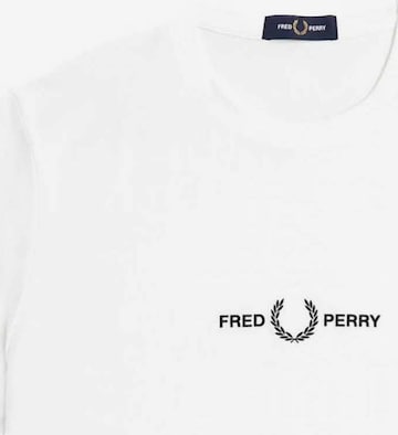 Fred Perry T-Shirt in Weiß: predná strana