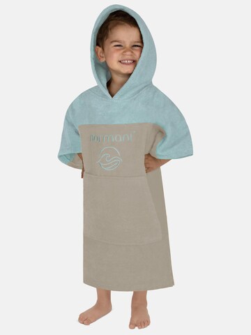 normani Bathrobe 'Puwai' in Beige: front