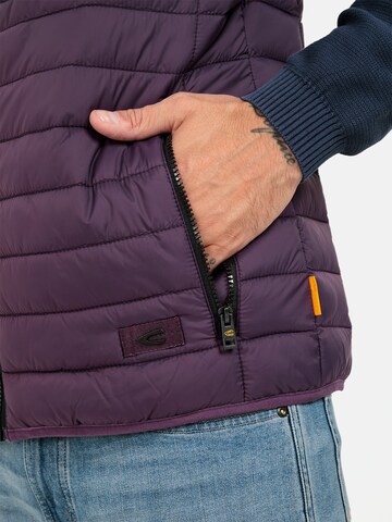 CAMEL ACTIVE Vest in Purple