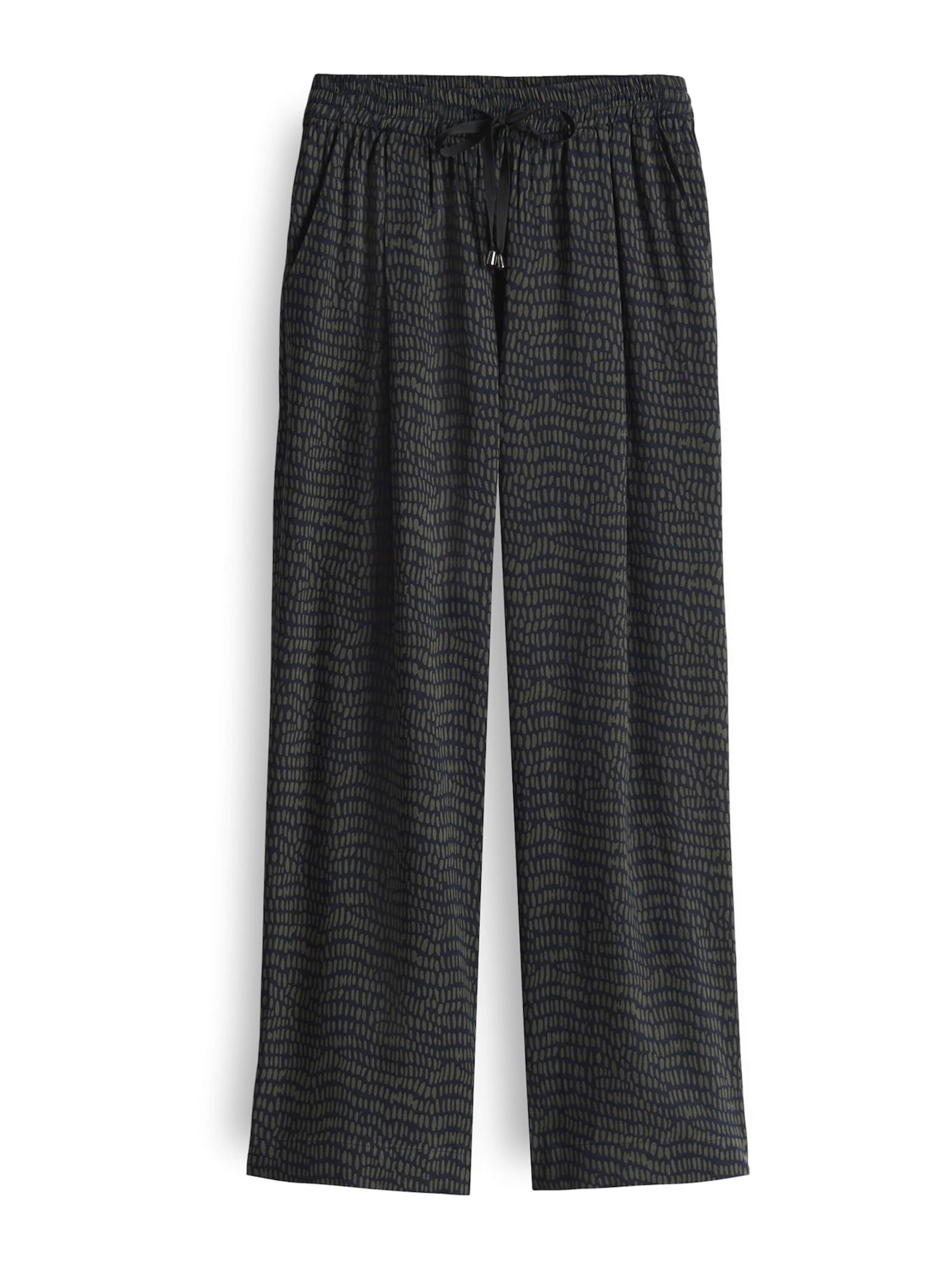 OPUS - Regular Calças com pregas 'Marou' em azul: frente