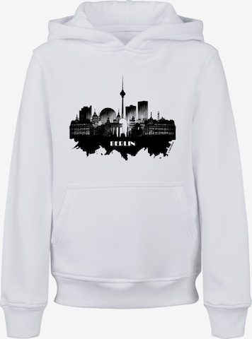 F4NT4STIC Sweatshirt in Wit: voorkant