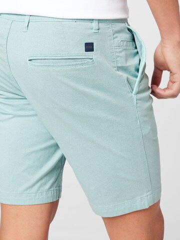 BOSS Orange Slimfit Chino in Blauw