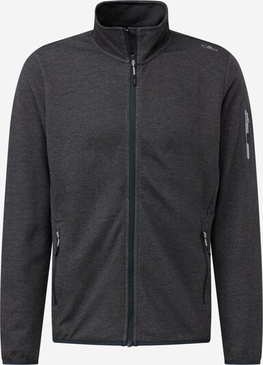 CMP Athletic Fleece Jacket in Grey / Anthracite / Black, Item view