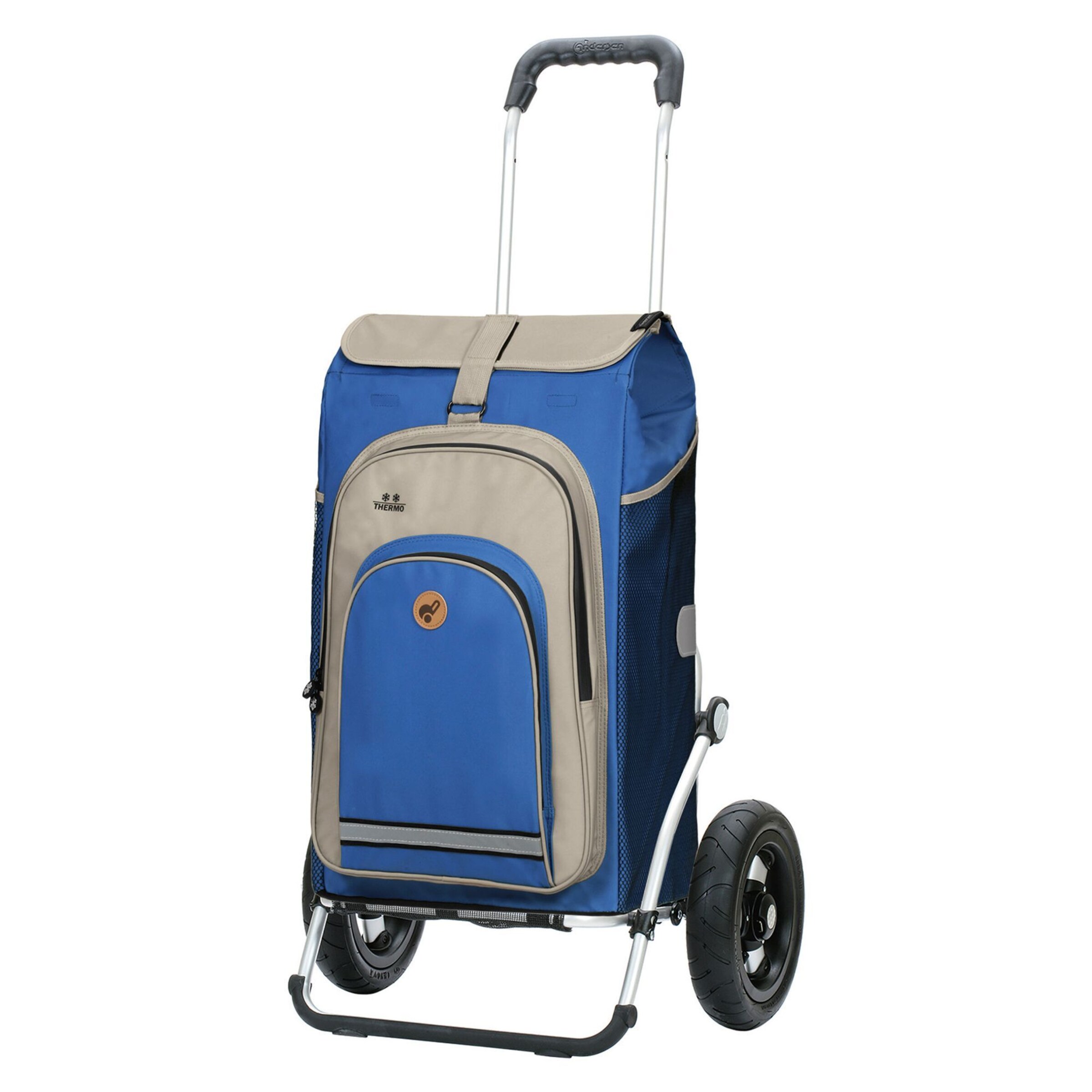 Andersen Shopper Trolley 'Hydro 2.0' in Blau: Vorderseite