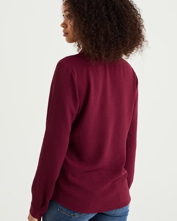 WE Fashion Bluse in Rot