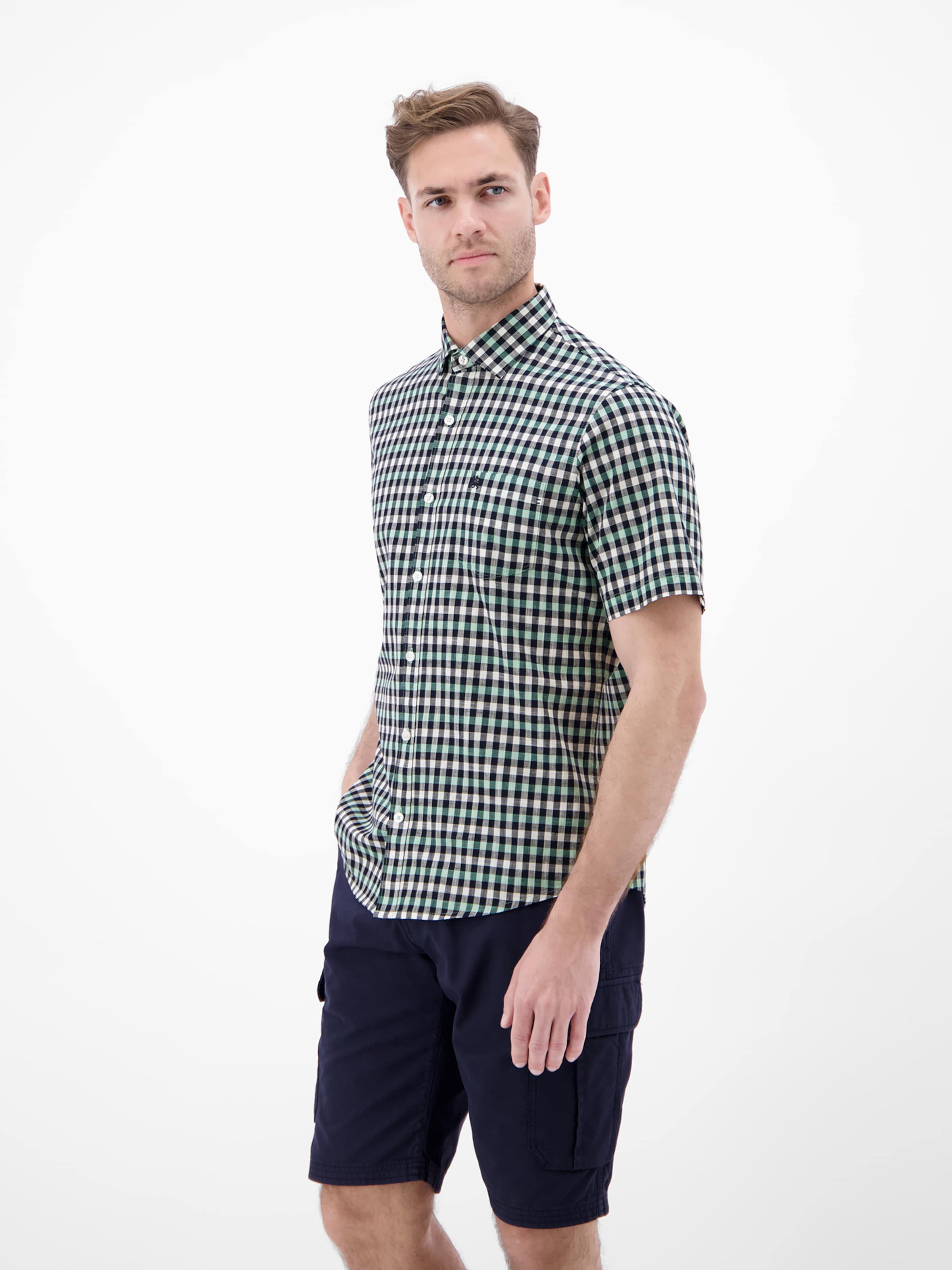 Coupe regular Chemise LERROS en vert