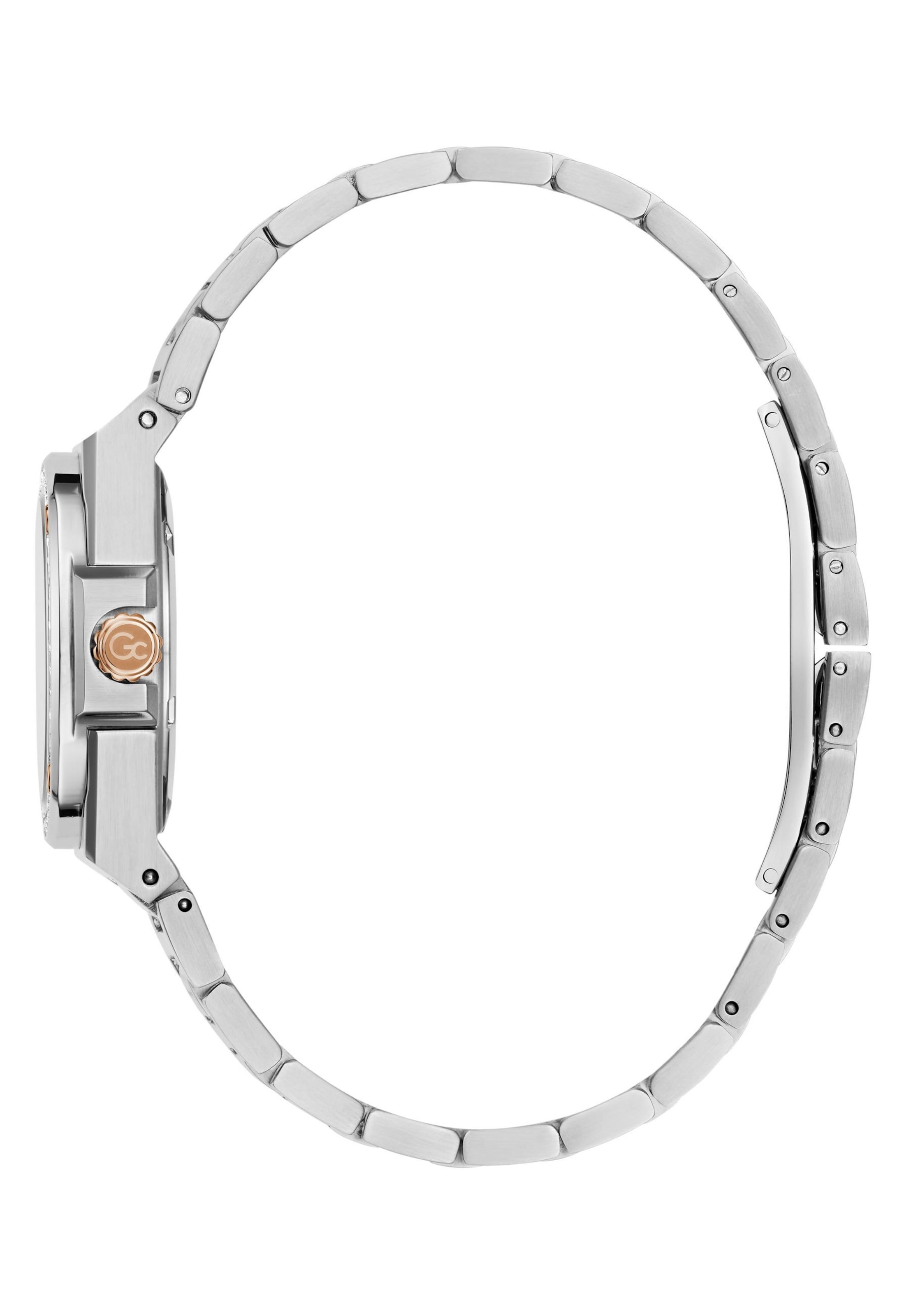 Orologio analogico di Gc in argento