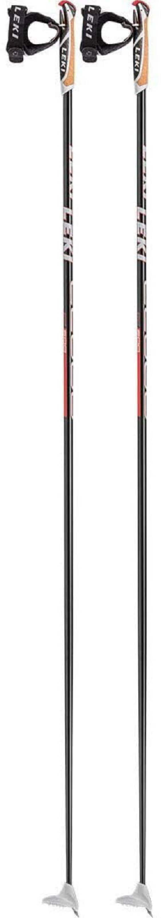 LEKI Stock &#x27;CC 600&#x27; in Schwarz: Vorderseite