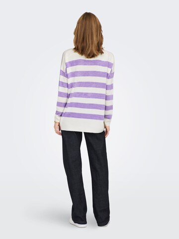 ONLY Pullover 'AMALIA' in Lila