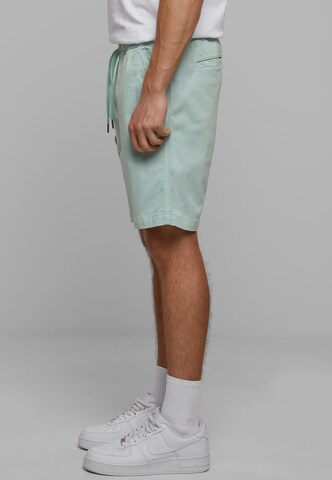 Urban Classics Regular Trousers in Green