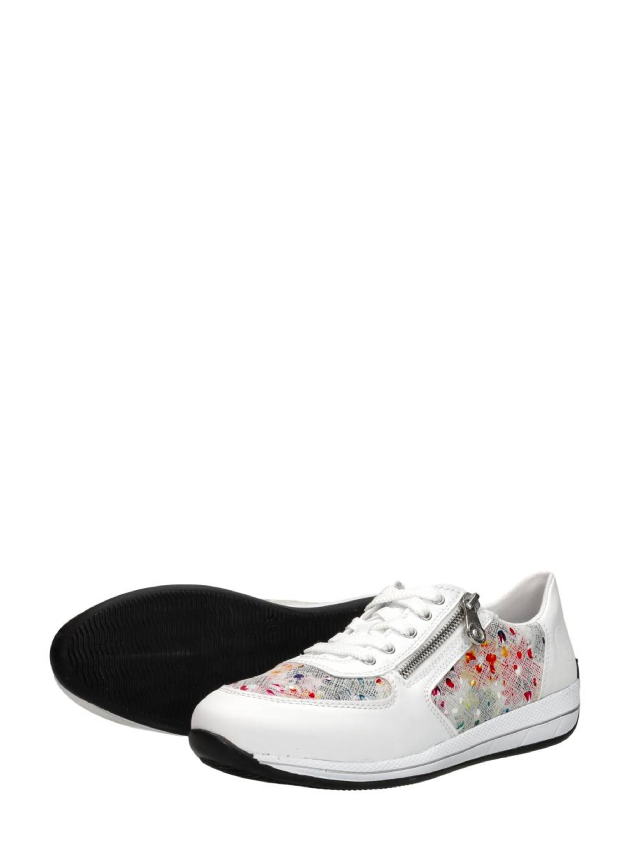 Chaussure à lacets 'Veterschoenen Laag' Rieker en blanc