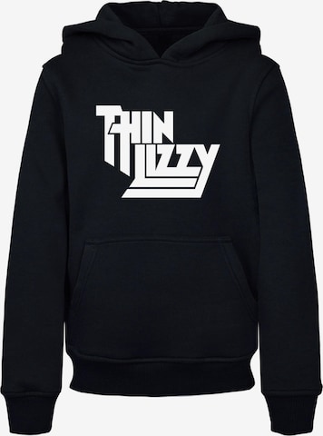 Merchcode Sweatshirt 'Thin Lizzy' in Zwart: voorkant