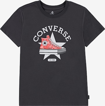 T-Shirt 'SNEAKER' CONVERSE en gris : devant