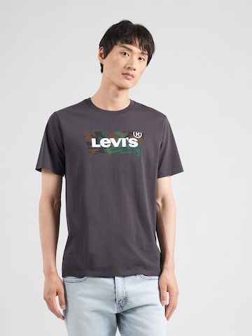 LEVI'S ® Regular T-Shirt in Schwarz: Vorderseite