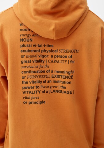 s.Oliver Sweatshirt in Orange