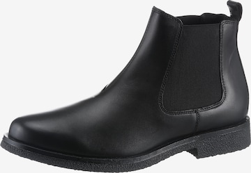 Chelsea Boots GEOX en noir : devant