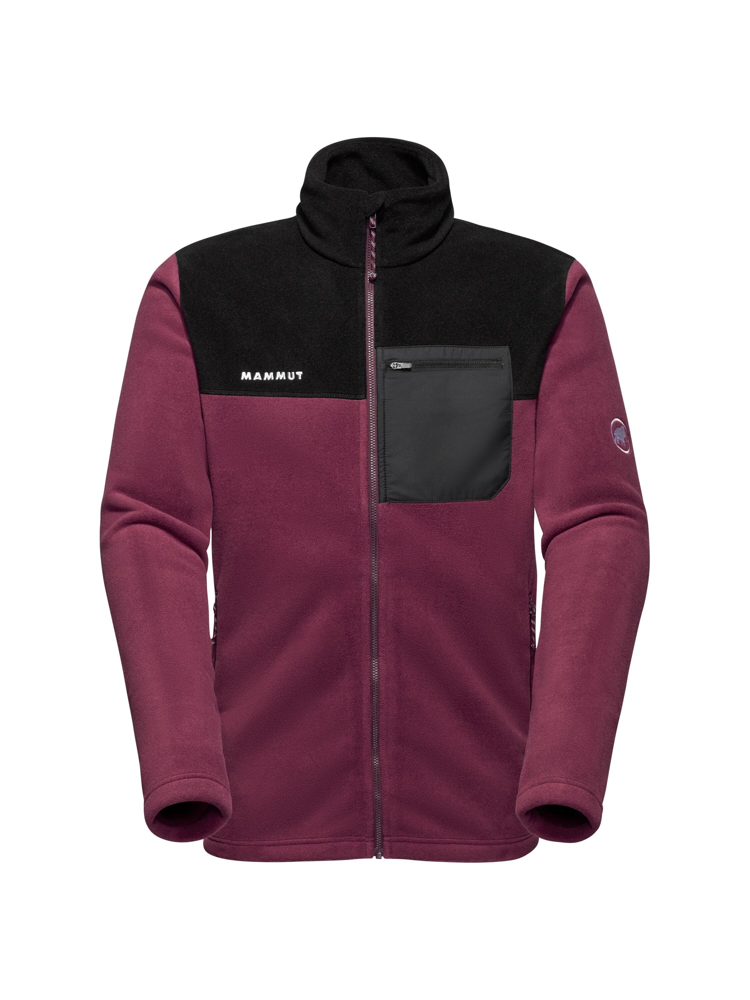 MAMMUT Funktionsfleecejacke ‘Innominata’ in Rot: Vorderseite