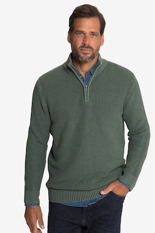 JP1880 Sweater in Green: front