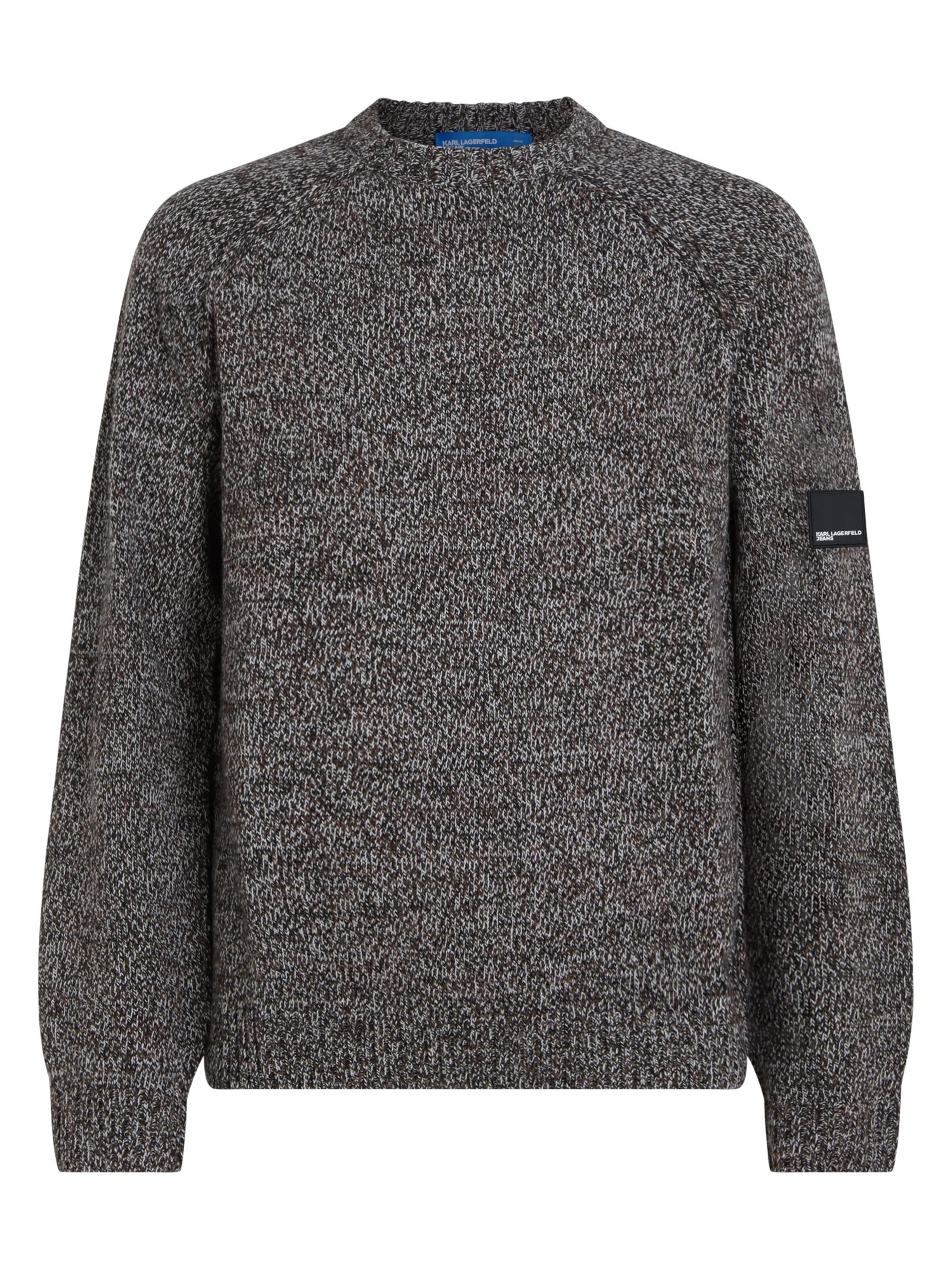 KARL LAGERFELD JEANS Pulóver - szürke: elől
