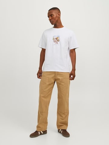 JACK & JONES Bluser & t-shirts 'JORBrooklyn' i hvid