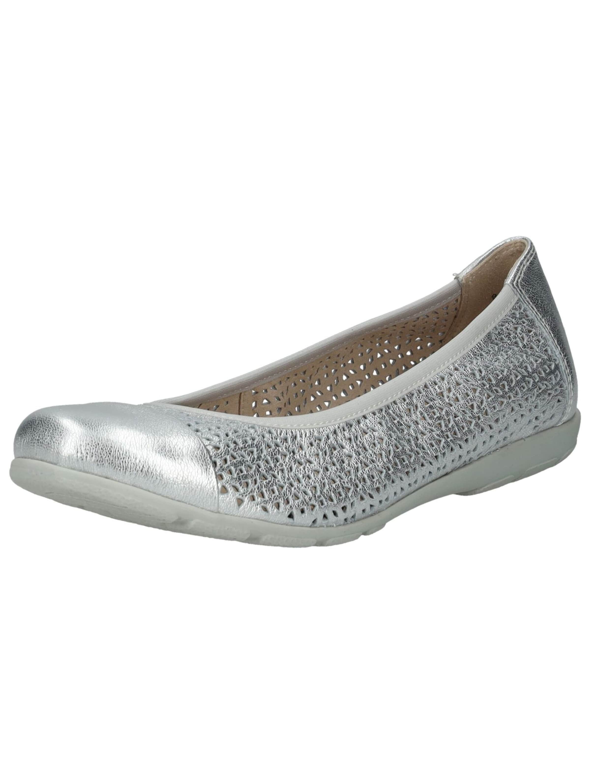 Ballerina di CAPRICE in argento: frontale
