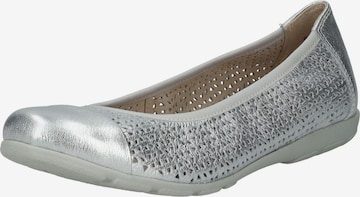 Ballerina di CAPRICE in argento: frontale
